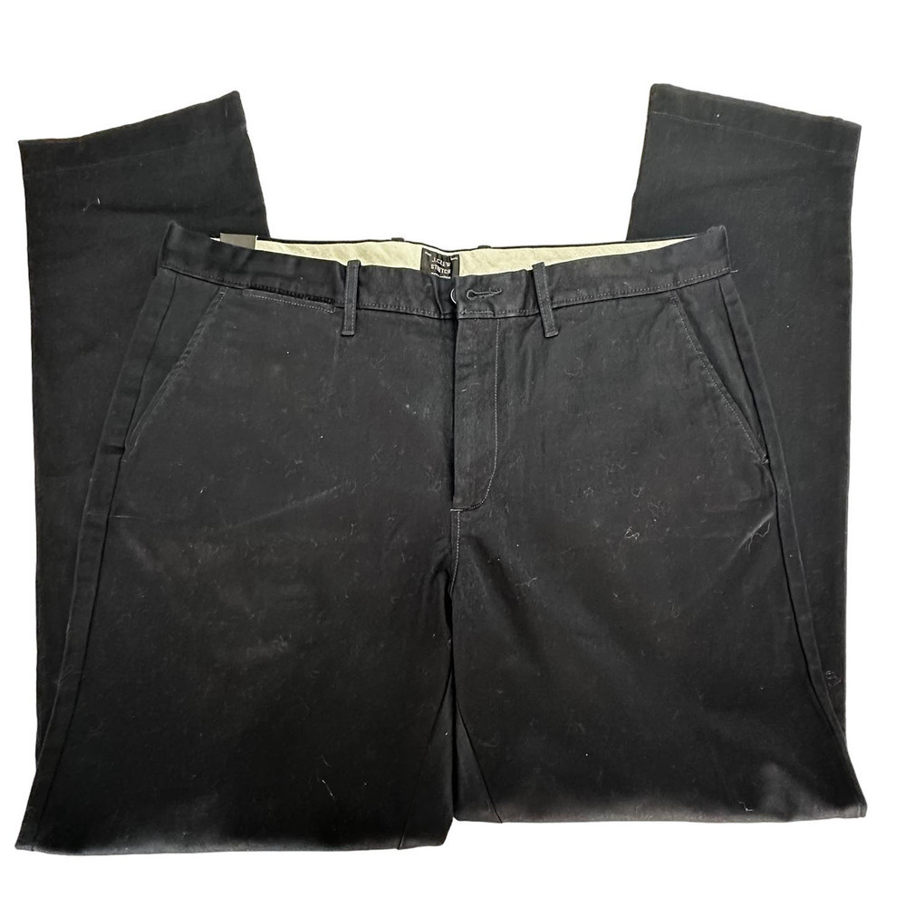 J.Crew Navy Straight Stretch Khaki Pants NWT- 35x32
